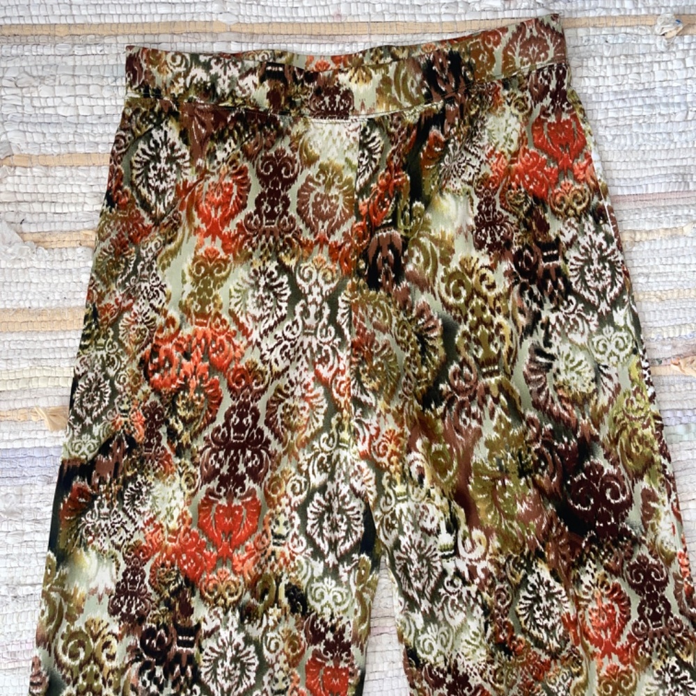 N Touch Pull On Wide Leg Stretch Palazzo Pants Size Medium - Picture 3 of 5